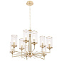 Люстра Crystal Lux GLORIA SP9 BRASS — фото 2