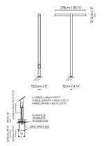 ZENETE 400-2 LED1 GREY-WOOD LED 2 x 23,6W 6600lm 700mA 420 x 80 x 32 cm; ZENETE 400-2 LED1 CORTEN 3000K CRI≥90 110-230V VOL 1,075 m³; ZENETE 400-2 LED2 GREY-WOOD LED 4 x 23,6W 13200lm 700mA 420 x 80 x 32 cm; ZENETE 400-2 LED2 CORTEN 3000K CRI≥90 110-230V 