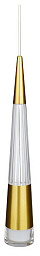 A6576SP-1PB Arte Lamp Sabik подвесной светильник в форме узкого цилиндра золотистого оттенка
