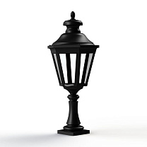 Louis XIII N° 5; Clear glass Built-in LED 2700°K warm white 13W; Dark black