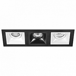 D537060706 Lightstar Domino точечный светильник, 50Вт, белый;черный