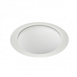 8270 Linea Light Group Crew встраиваемый потолочный светильник круглой формы с белым рассеивателем