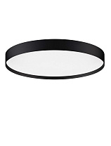 Triac Dimmable Sandy Black Metal, Aluminium & Acrylic LED 48 Watt 220-240Volt 3724Lm IP20 2700 + 3000K Dip Switch D: 50 H: 8.5 cm