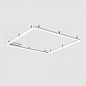Artemide Alphabet of light PL square 180 современный квадратный дизайнерский настенный и потолочный светильник — фото 1