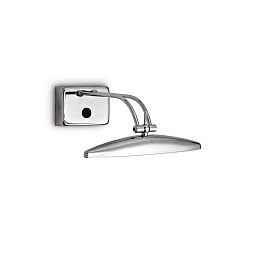 017334 Ideal lux Mirror подсветка для зеркала с металлическим кронштейном и поворотной планкой из хрома