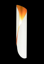 CLT 230W WH-GO Crystal Lux Lumina настенное бра вытянутой формы с плавным изгибом корпуса и световым потоком вверх