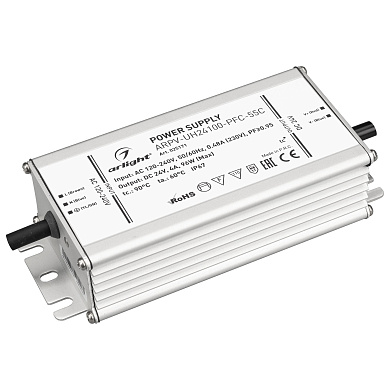 025171 Arlight блок питания ARPV-UH24100-PFC-55C (24V, 4.2A, 100W)