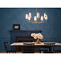 Adeena 36.5" 8 Light Chandelier Brushed Natural Brass люстра 52509BNB Kichler — фото 4