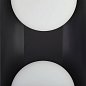 Бра Arteriors Glaze Large, чёрная керамика и опаловое стекло — фото 7