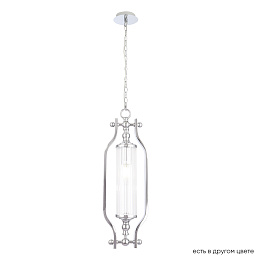 TOMAS SP1 CHROME Crystal Lux TOMAS подвесной светильник с продолговатым плафоном из прозрачного стекла и хромированным основанием