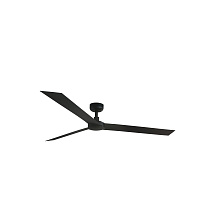 CRUISER XL Black fan Wall Control black 2700K