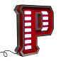Графический светильник DelightFULL Letter P — фото 2
