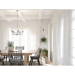 Carlo 23" 5 Light Chandelier Brushed Nickel люстра 82361 Kichler