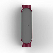 Ibuk N° 1; Polycarbonate black Built-in LED 3000°K warm white 14W 10 / 10°; Wine red