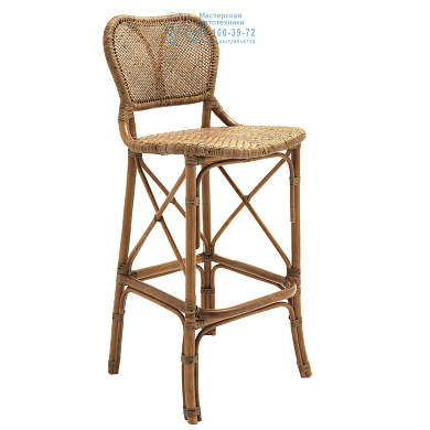 111452 Bar Stool Colony honey finish Eichholtz