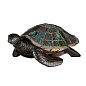 Настольная лампа Tiffany Animal Lamps Quoizel QZ-SAWBACK-TL винтажная бронза — фото 3