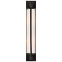 Keeley Tall Pivoting Sconce бронза с белым стеклом