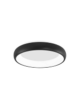 Triac Dimmable Sandy Black Aluminium & Acrylic LED 32 Watt 220-240 Volt 1952Lm 3000K IP20 D: 40 H: 8.5 cm