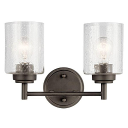 Winslow 2 Light Vanity Light Olde Bronze настенный светильник 45885OZ Kichler