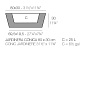 CONIC JARDINIERE POT 80x30x30 горшок, Vondom — фото 1