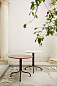 10137218 GUBI Carmel Стол Bistro Lounge 75 см, Rock Red — фото 1