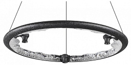 7001/44L Odeon Light Cayon подвесной светильник кольцевой формы черного цвета