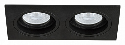 A2178PL-2BK Arte Lamp Tarf встраиваемый потолочный светильник с двумя линзами черный