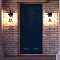 Holmden 21" 2 Light Outdoor Wall Light Textured Black уличный настенный светильник 39543 Kichler — фото 8