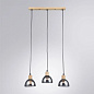 Подвесной светильник Arte Lamp LANCASTER A5869SP-3BK — фото 1