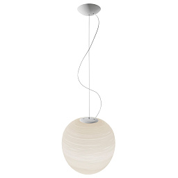 FN2440074E_10 Foscarini Rituals подвесная люстра с крупным плафоном цилиндрической формы