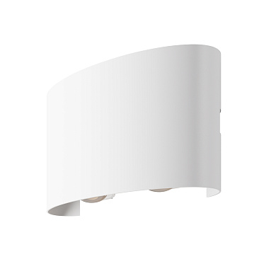 архитектурная настенная подсветка белого цвета