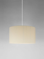 SÍSÍSÍ CILÍNDRICAS METALLIC SISISÍ CANOPY TEXTURED WHITE FIN