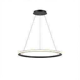 CF4K-00X9AZRU05 Leds C4 Circular подвесная люстра с кольцом чёрного цвета диаметром 900 мм