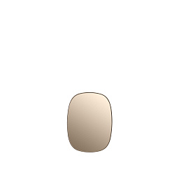 FMDMIR59A04 Muuto Framed настенное зеркало овальное розовое