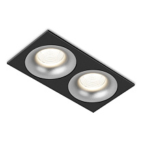 Потолочные светодиодные светильники Led technology CITY X 22.30 W 2FW NO DIM серебристый + черный