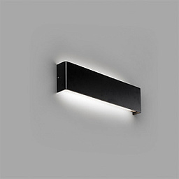 62822 Faro Barcelona NASH настенный светильник черный LED 16 Вт