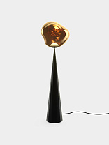 Торшер Tom Dixon Melt Fat Cone - Золотой полированный Поликарбонат