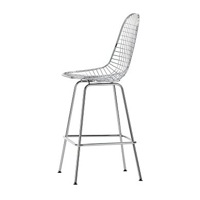 4055737222153 Eames Wire Vitra Барный стул средний, хром