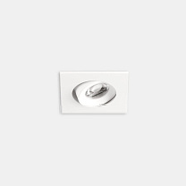 Downlight Play Flat Mini Square Adjustable 3.2W 2700K CRI 80 47.6º White IP23 322lm