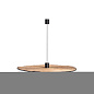 68590-70 Faro COSTAS Black/rattan pendant lamp ø1000 потолочный светильник матовый черный — фото 4