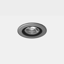 Downlight IP65 Max ø75mm Round LED 6.5W 3000K Urban grey 519lm