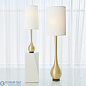 Bulb Floor Lamp-Brushed Brass Global Views торшер