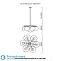 CLOUDESLEY люстра CTO LIGHTING CLOCHMSBGO — фото 2