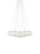 RANDOM CLOUD PENDANT 19 LIGHTS D.23 CM / FROSTED WHITE 2700K
