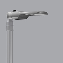 Billboard Pole-mounted system – ASF optic – Warm White – Midnight preset / ZHAGA – CRI70 15.2W 2410lm - 3000K - Colour: Grey (RAL 7010)