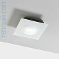 02001XXDHXPBB Elesi luce Pois PL 1L XS LED потолочный светильник квадратный с одним источником света белый — фото 1