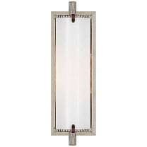Calliope Short Bath Light полированный никель с белым стеклом