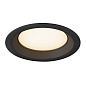 1007483 SLV DOWNLIGHT V 150 recessed cover black врезная рамка — фото 2