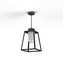Lampiok 1 N° 3; Frosted glass E27 52W; Black grey