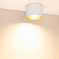 054914 Arlight Светильник SP-BISCOTTO-R120-12W Warm3300-MIX (WH-GD, 80 deg, 230V) — фото 4